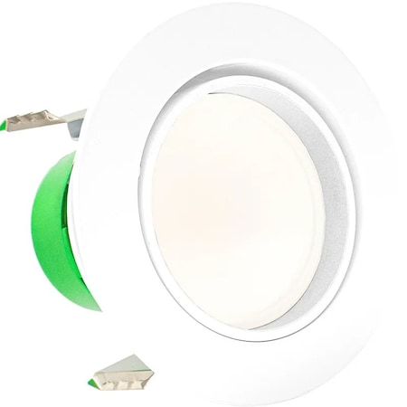 Westgate 4in. Multi-CCT Adjustable Recessed Light, 8W, 2700K/3000K/3500K/4000K/5000K RDL4-ADJ-MCT5